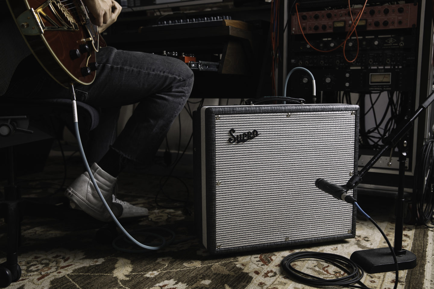 Supro 1696rt black magick reverb combo deals