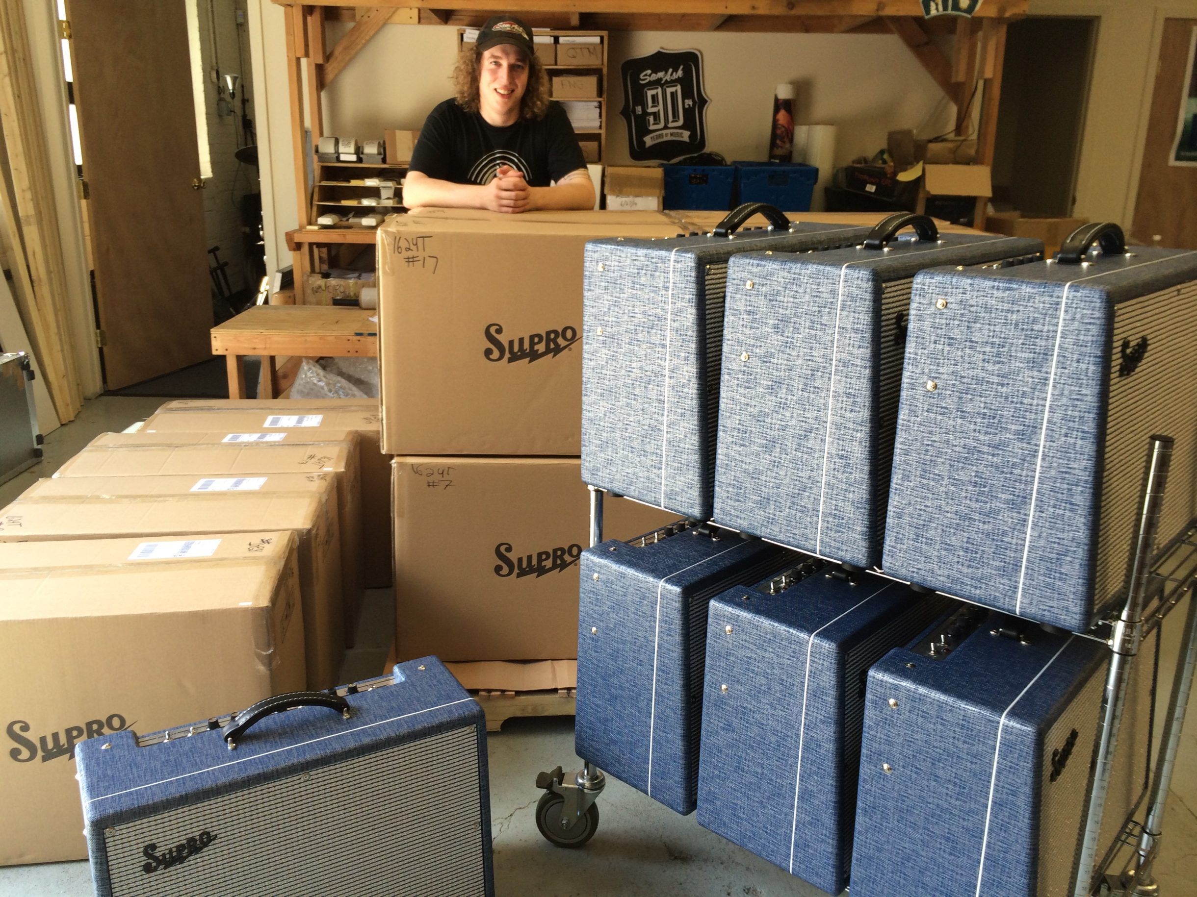 Supro amps now shipping! Supro USA