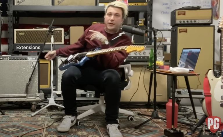 Frank Iero Of My Chemical Romance Shows Off His Black Magick Combo Supro Usa